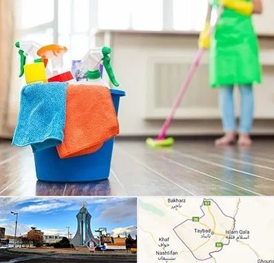 خدمات نظافت در تایباد
