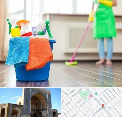 خدمات نظافت در مصلی مشهد