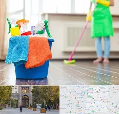 خدمات نظافت در منطقه 12 تهران