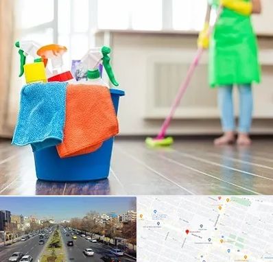 خدمات نظافت در بلوار معلم مشهد