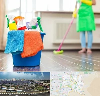 خدمات نظافت در منطقه 15 تهران