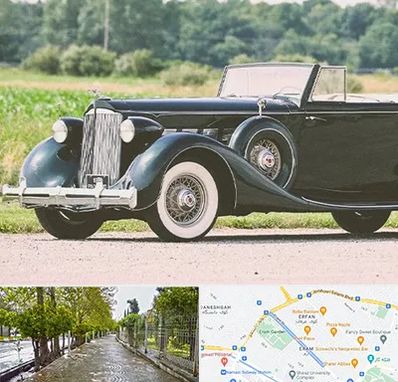 اجاره ماشین کلاسیک در خیابان ارم شیراز