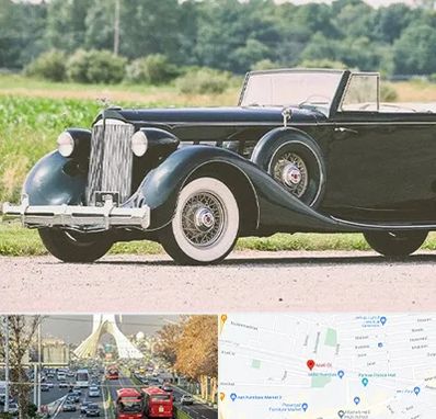 اجاره ماشین کلاسیک در خیابان آزادی 