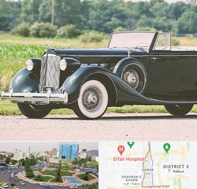 اجاره ماشین کلاسیک در ونک 