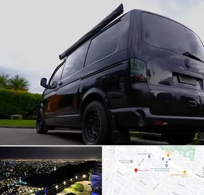 اجاره ون با راننده در هفت تیر مشهد 