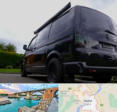 اجاره ون با راننده در دزفول