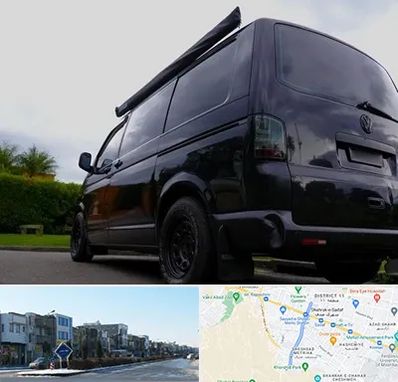 اجاره ون با راننده در شریعتی مشهد