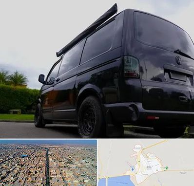 اجاره ون با راننده در بندر ماهشهر