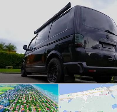 اجاره ون با راننده در فریدونکنار