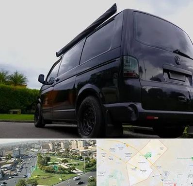 اجاره ون با راننده در کمال شهر کرج 