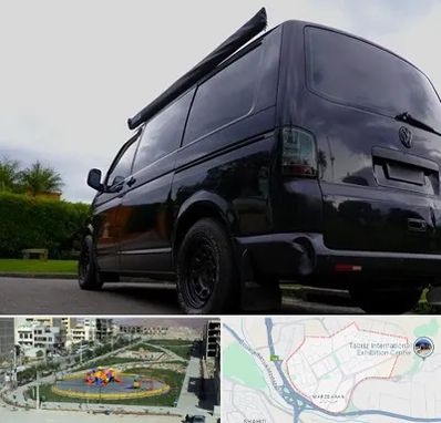 اجاره ون با راننده در مرزداران تبریز