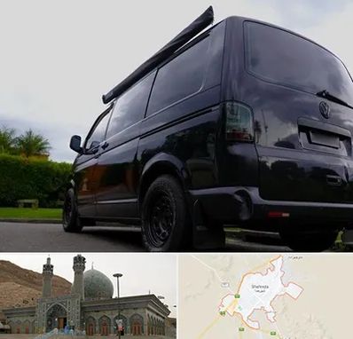 اجاره ون با راننده در شهرضا