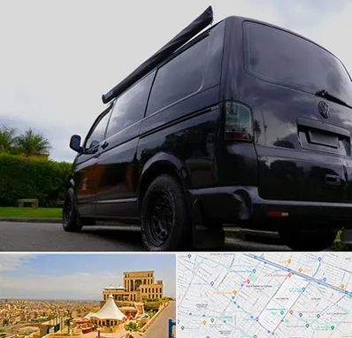 اجاره ون با راننده در هاشمیه مشهد