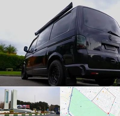 اجاره ون با راننده در بلوار فلسیطین مشهد