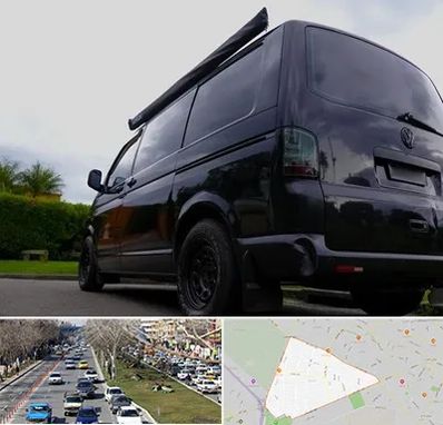 اجاره ون با راننده در احمدآباد مشهد 