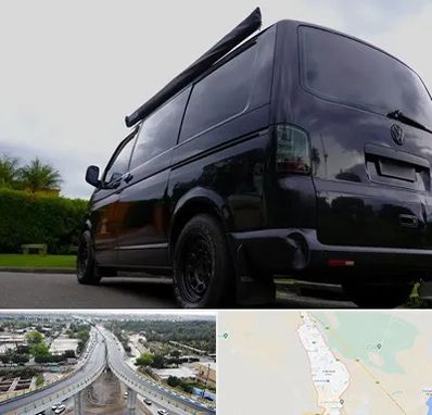 اجاره ون با راننده در اندیمشک