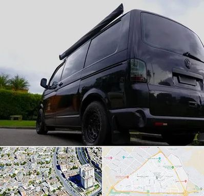 اجاره ون با راننده در قاسم آباد مشهد 