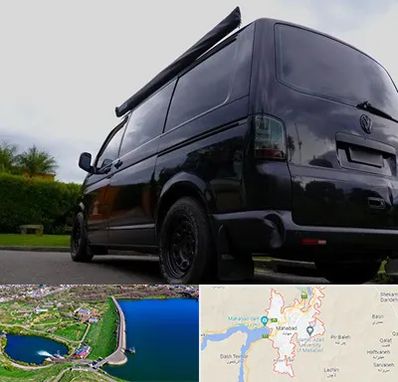 اجاره ون با راننده در مهاباد