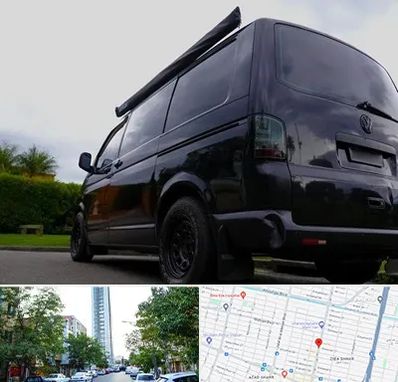 اجاره ون با راننده در امامت مشهد