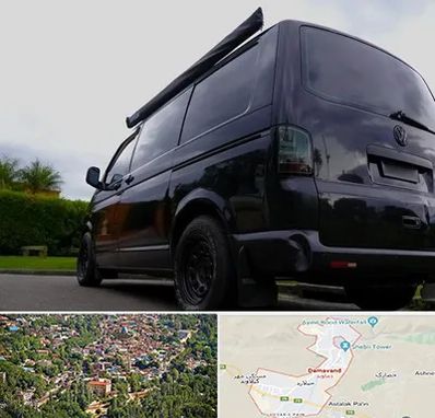 اجاره ون با راننده در دماوند