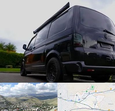 اجاره ون با راننده در رودهن