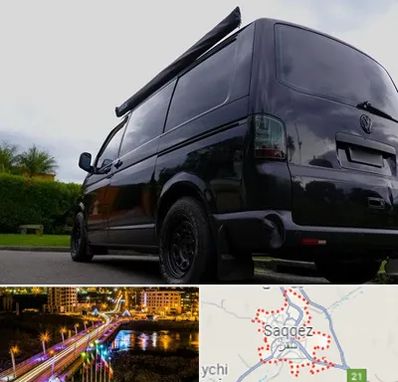 اجاره ون با راننده در سقز