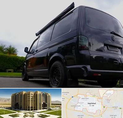 اجاره ون با راننده در نجف آباد