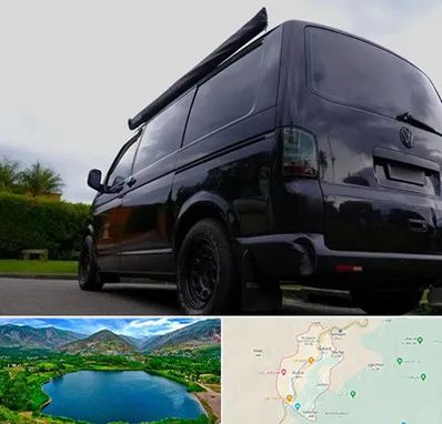 اجاره ون با راننده در رودبار