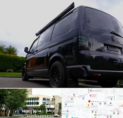 اجاره ون با راننده در طالقانی 