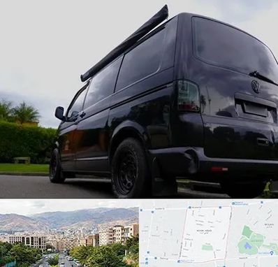 اجاره ون با راننده در خانی آباد 