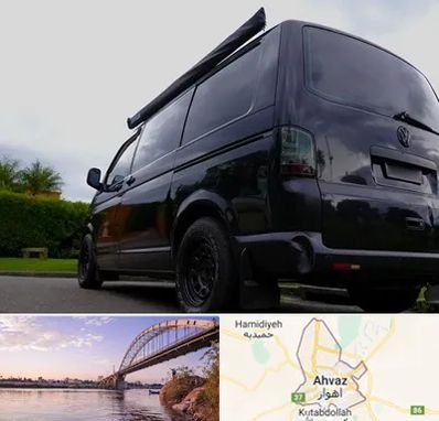 اجاره ون با راننده در اهواز