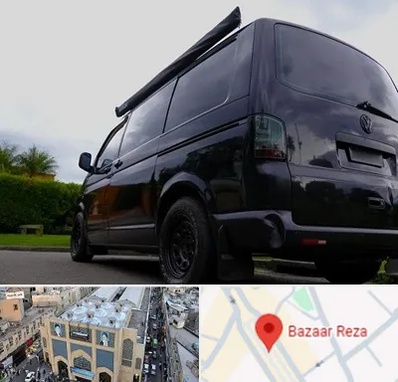 اجاره ون با راننده در بازار رضا مشهد