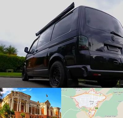 اجاره ون با راننده در خوی