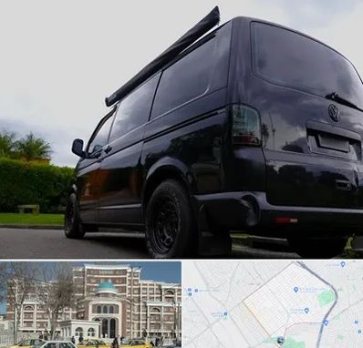 اجاره ون با راننده در طلاب مشهد