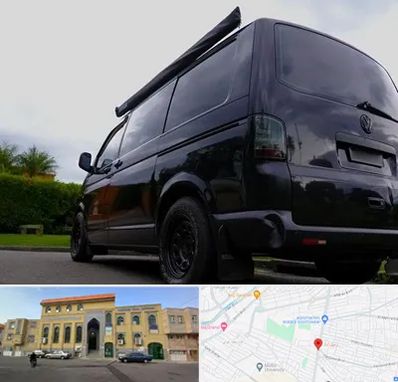 اجاره ون با راننده در زنبیل آباد قم