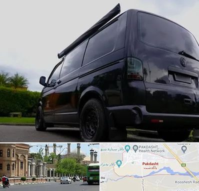 اجاره ون با راننده در پاکدشت