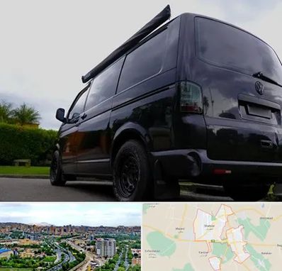 اجاره ون با راننده در شهریار