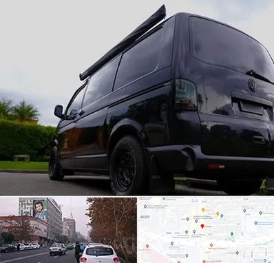 اجاره ون با راننده در کارگر شمالی 