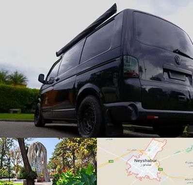 اجاره ون با راننده در نیشابور