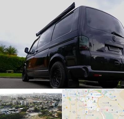 اجاره ون با راننده در منطقه 20 تهران 