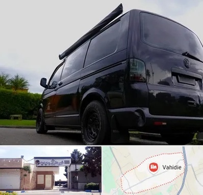 اجاره ون با راننده در وحیدیه شهریار