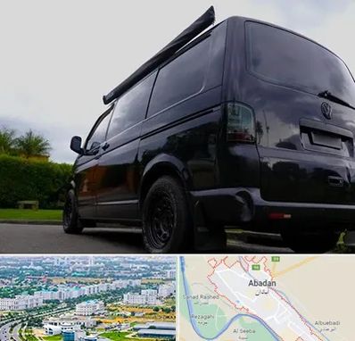 اجاره ون با راننده در آبادان