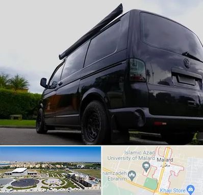 اجاره ون با راننده در ملارد