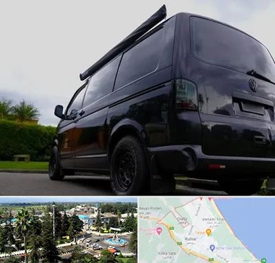 اجاره ون با راننده در رودسر