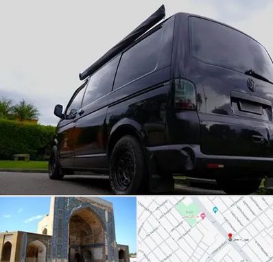 اجاره ون با راننده در مصلی مشهد