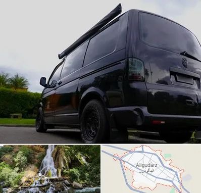 اجاره ون با راننده در الیگودرز