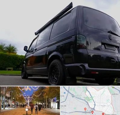 اجاره ون با راننده در ولیعصر ارومیه