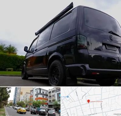 اجاره ون با راننده در هفده شهریور تبریز