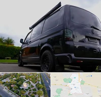 اجاره ون با راننده در کاشمر