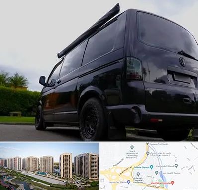 اجاره ون با راننده در المپیک 